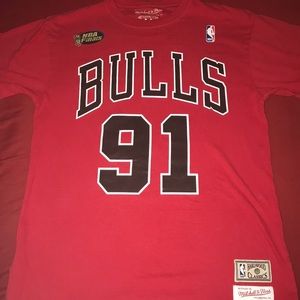 Mitchell and Ness, Dennis Rodman Jersey Tee